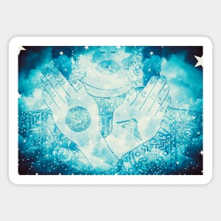 Mayan Galaxy Model No. 4 Sticker